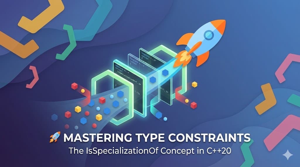 🚀 Mastering Type Constraints: The IsSpecializationOf Concept in C++20